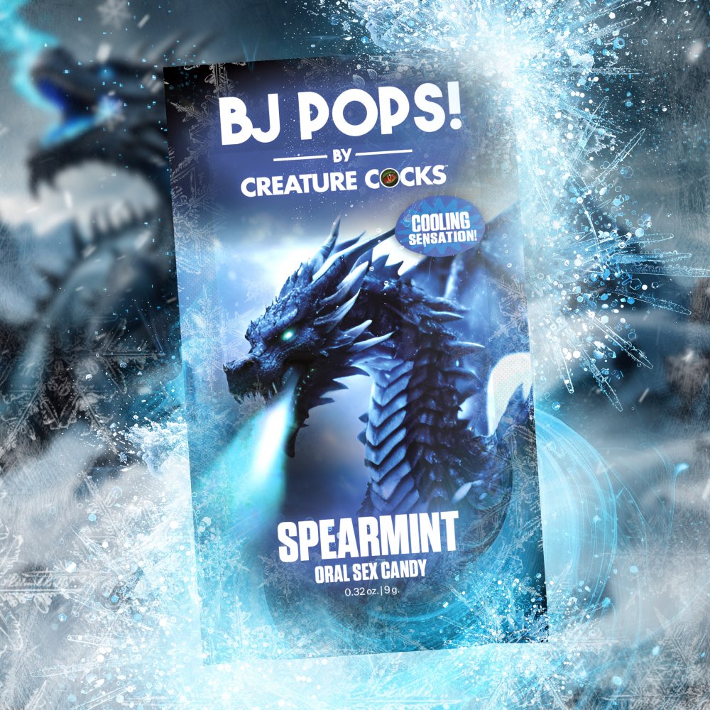 BJ Pops - Caramelo refrescante para sexo oral