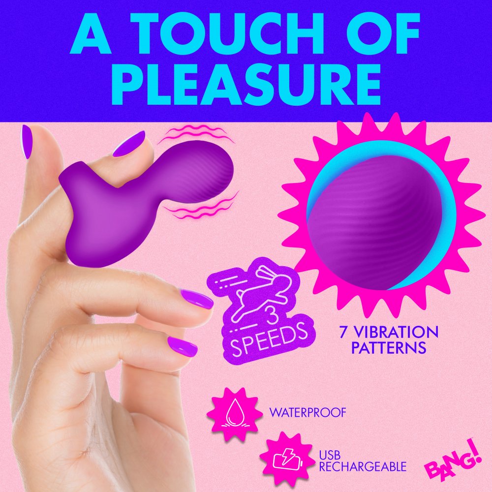 Finger Vibrator - Purple