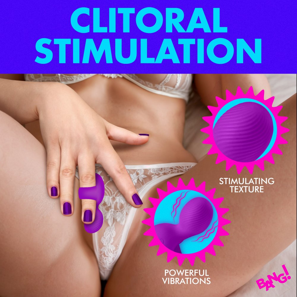 Finger Vibrator - Purple