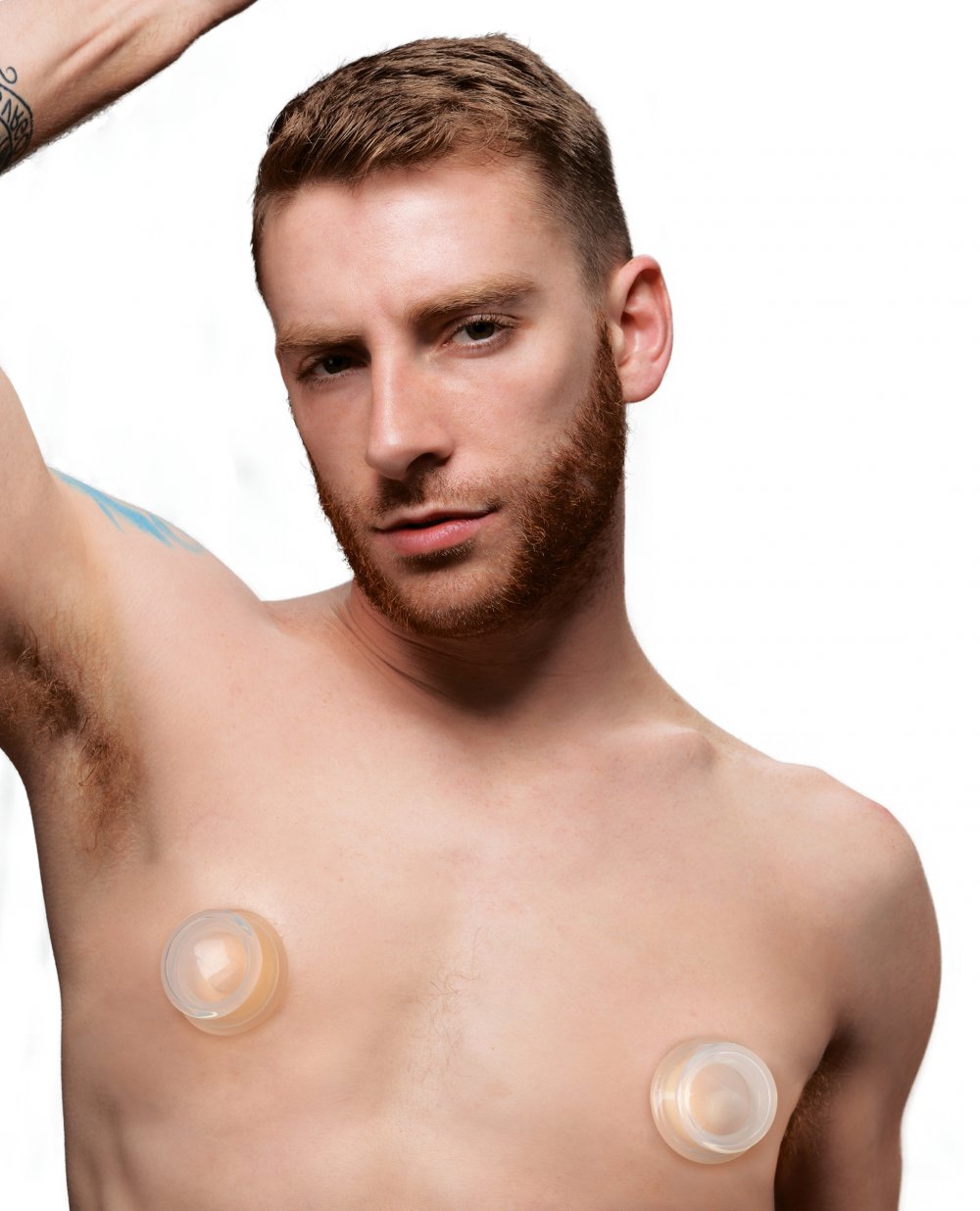 Succionadores de pezones de silicona transparentes - Pequeños