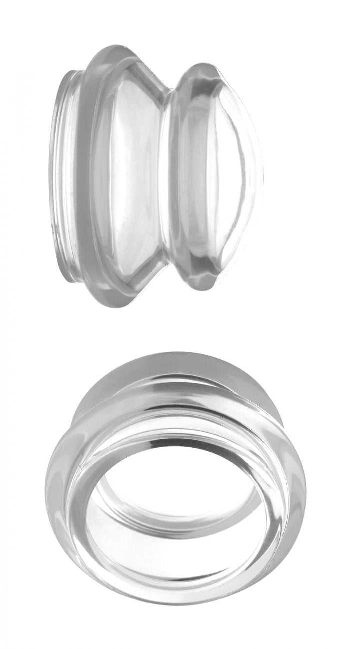 Succionadores de pezones de silicona transparentes - Pequeños