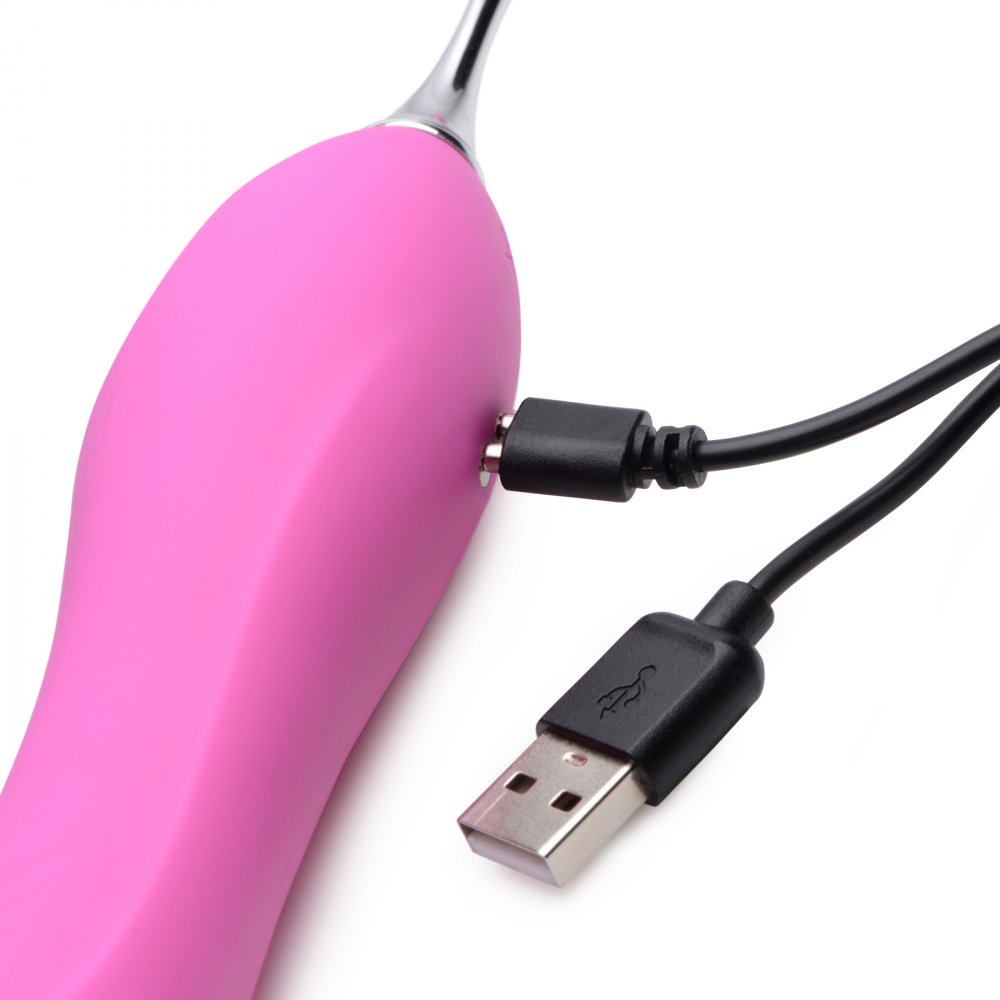Power Zinger Silikonvibrator mit zwei Enden
