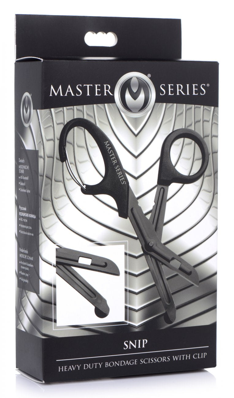 Snip Heavy Duty Bondage-Schere mit Clip