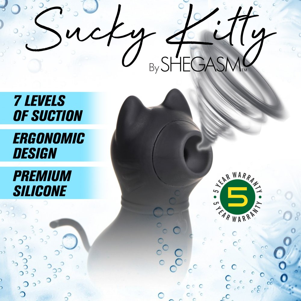 Sucky Kitty Klitorisstimulator aus Silikon