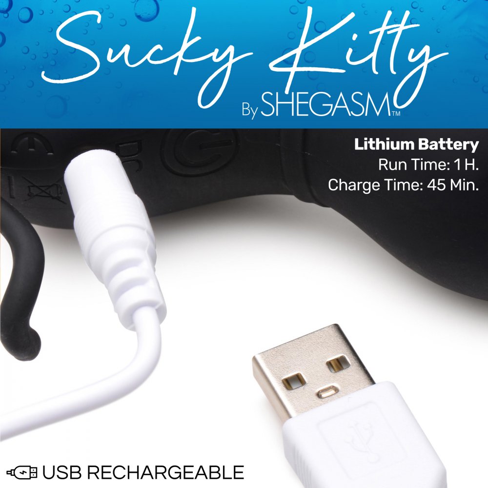 Sucky Kitty Klitorisstimulator aus Silikon
