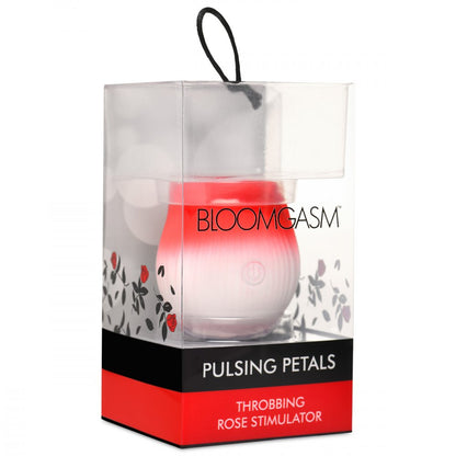 Pulsing Petals Throbbing Rose Clit Stimulator