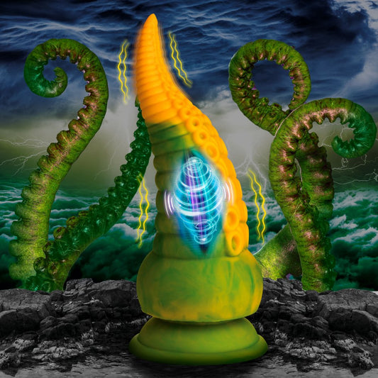 Vibrating Tentacle Silicone Dildo