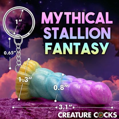Mystique Einhorn Mini-Dildo-Schlüsselanhänger