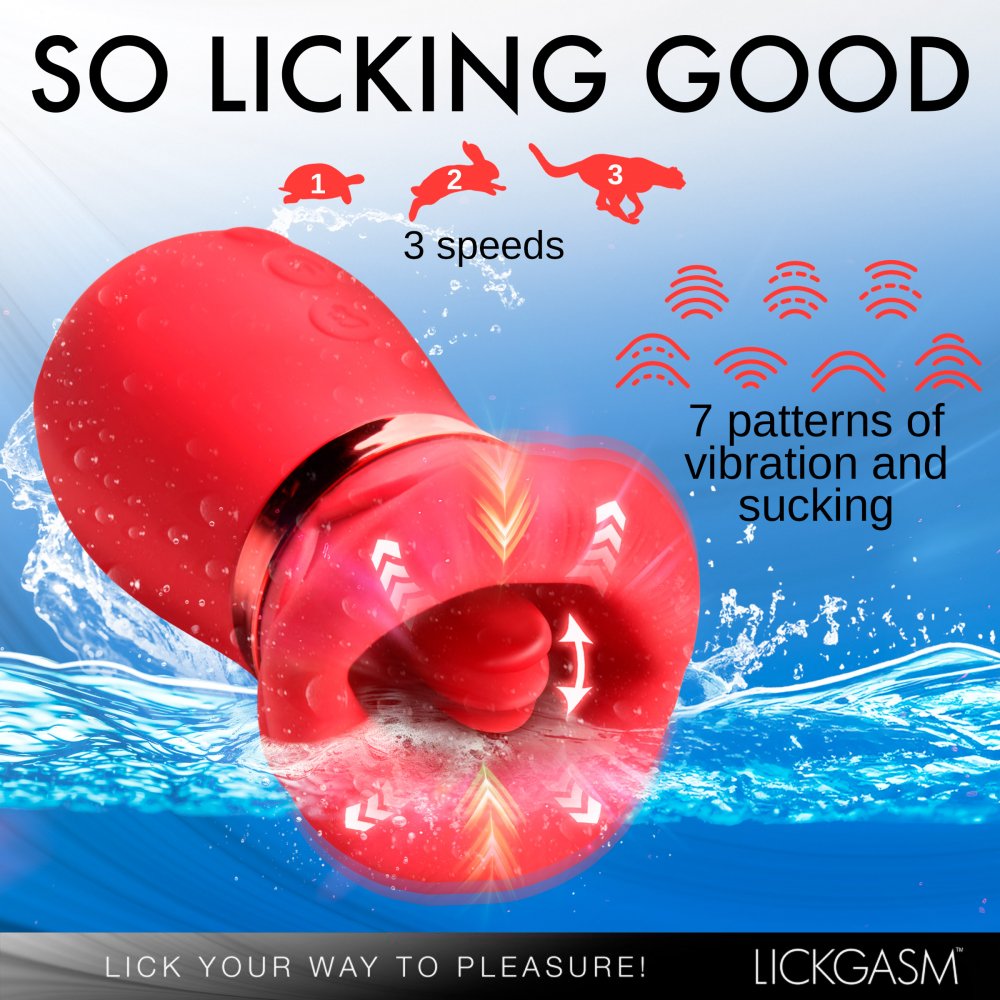 Kiss Me More Kissing, Sucking and Vibrating Clitoral Stimulator