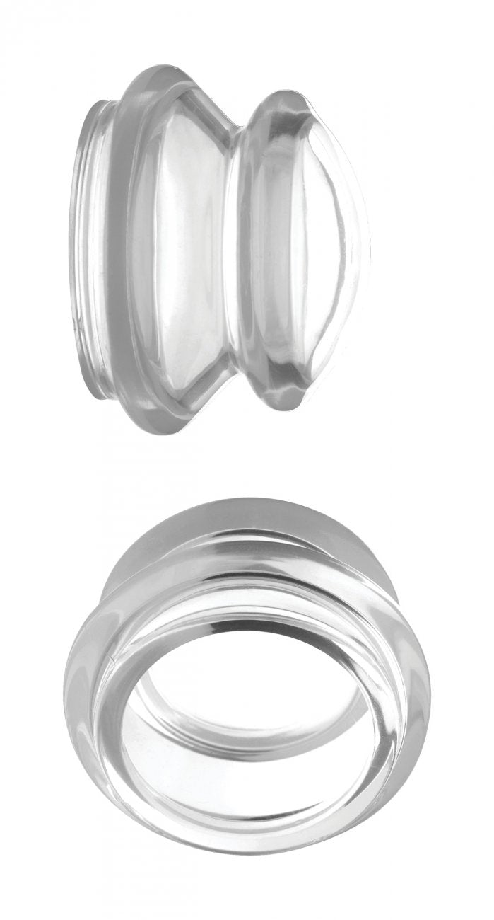 Clear Plungers Silicone Nipple Suckers - Small