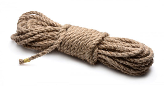 Sub-Tied Hemp Bondage Rope -10M