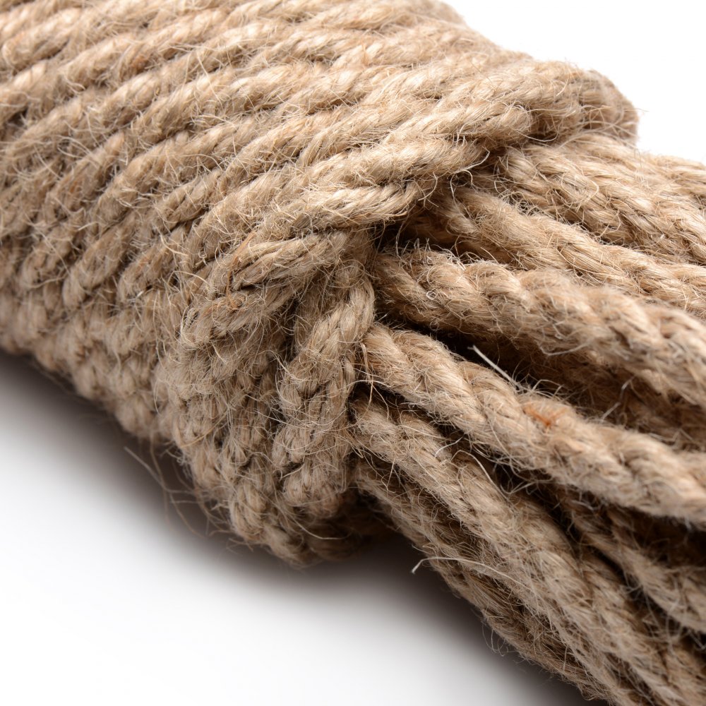 Sub-Tied Hemp Bondage Rope -10M