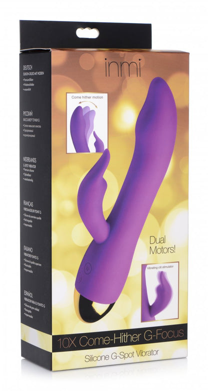 10x Come-Hither G-Focus Silicone Vibrator