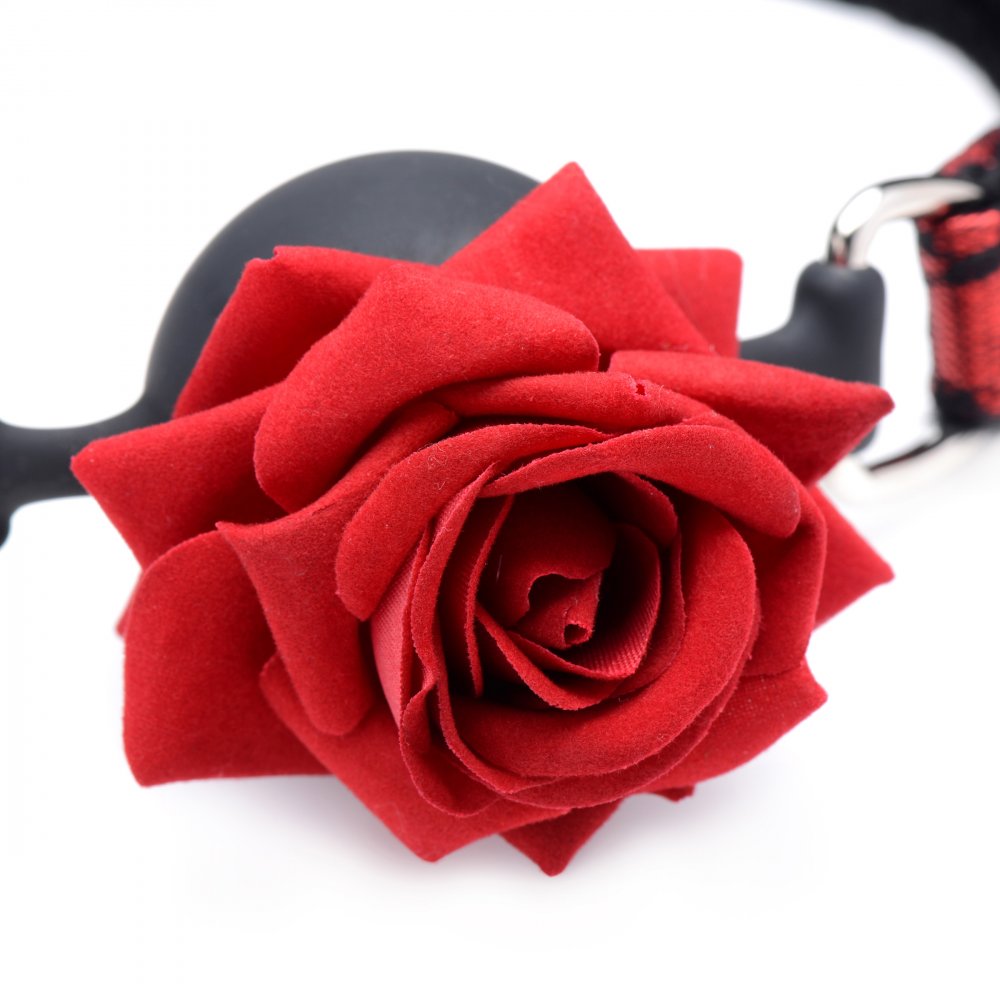 Ball Gag with Rose