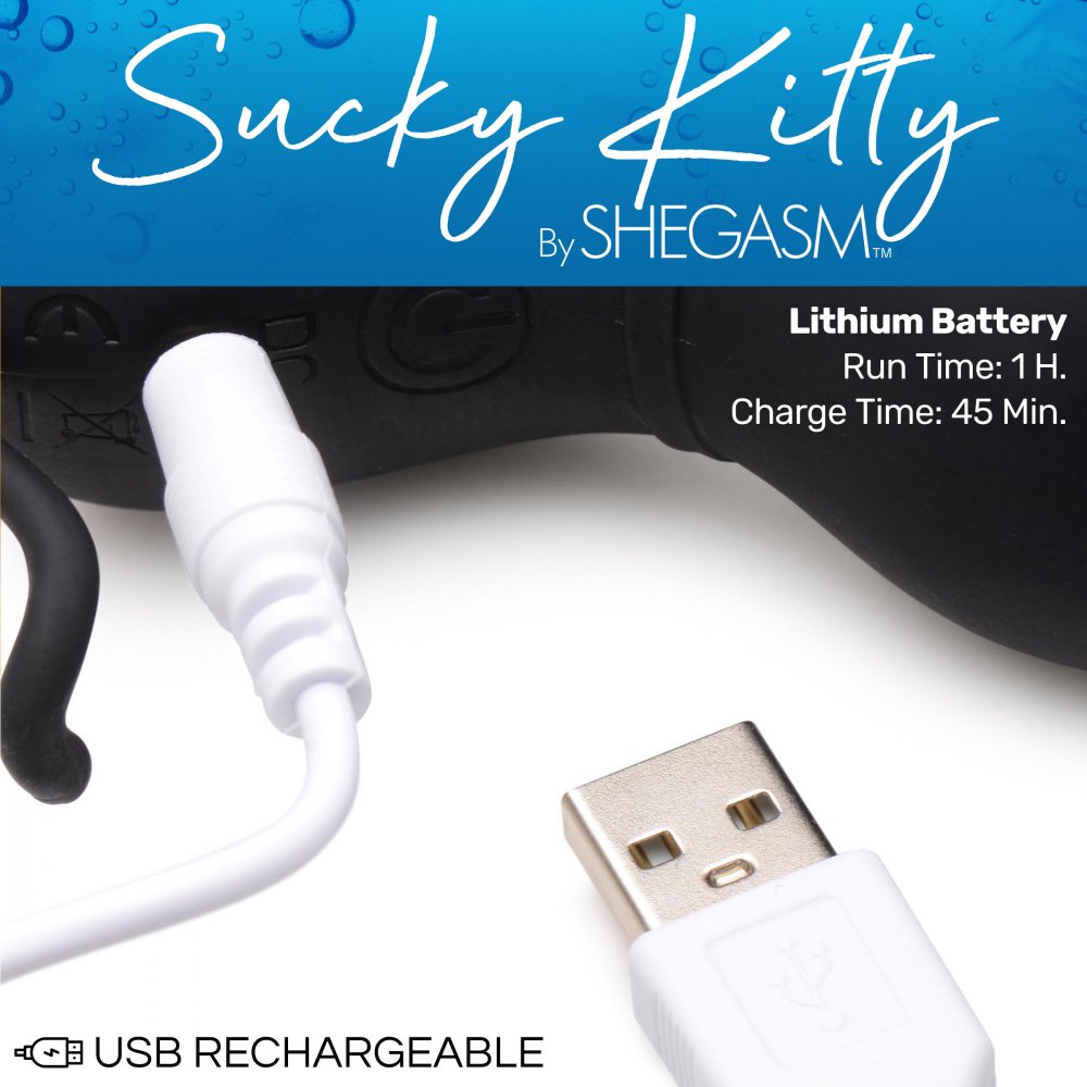 Sucky Kitty Silicone Clitoral Stimulator