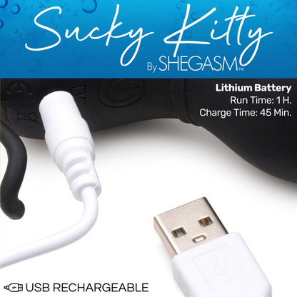 Sucky Kitty Silicone Clitoral Stimulator