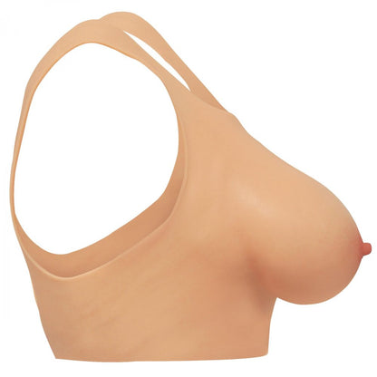 Pechos de silicona portátiles con copa D Perky Pair