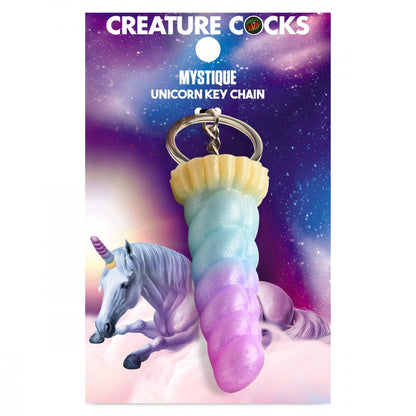 Mystique Einhorn Mini-Dildo-Schlüsselanhänger